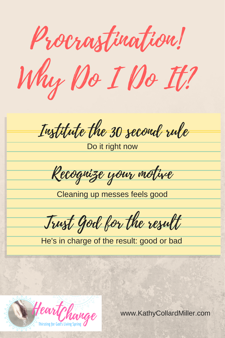 Procrastination! Why Do I Do It?