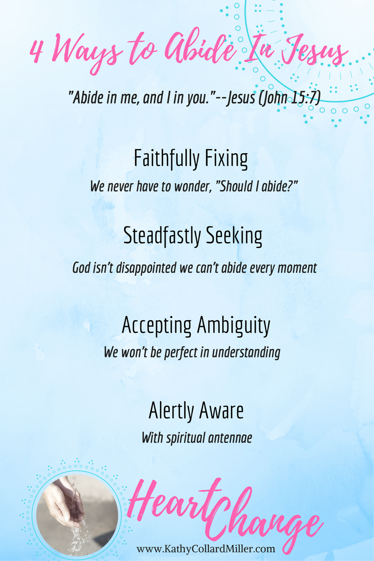 4 Ways to Abide in Jesus