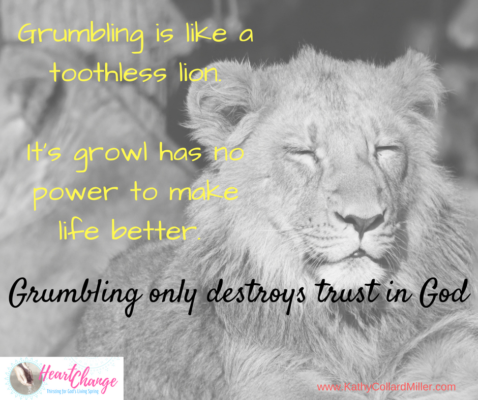 Sadly, I’m A Good Grumbler