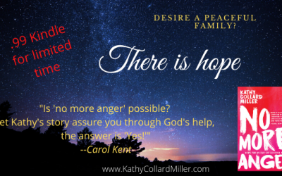 99 cents Kindle of “No More Anger”