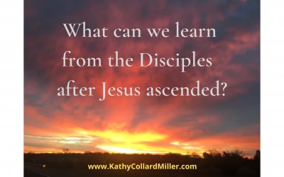 What Can We Learn From the Disciples After Jesus Ascended?