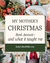 My Mother’s Christmas Bank Account