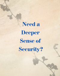 Need a Deeper Sense of Security?