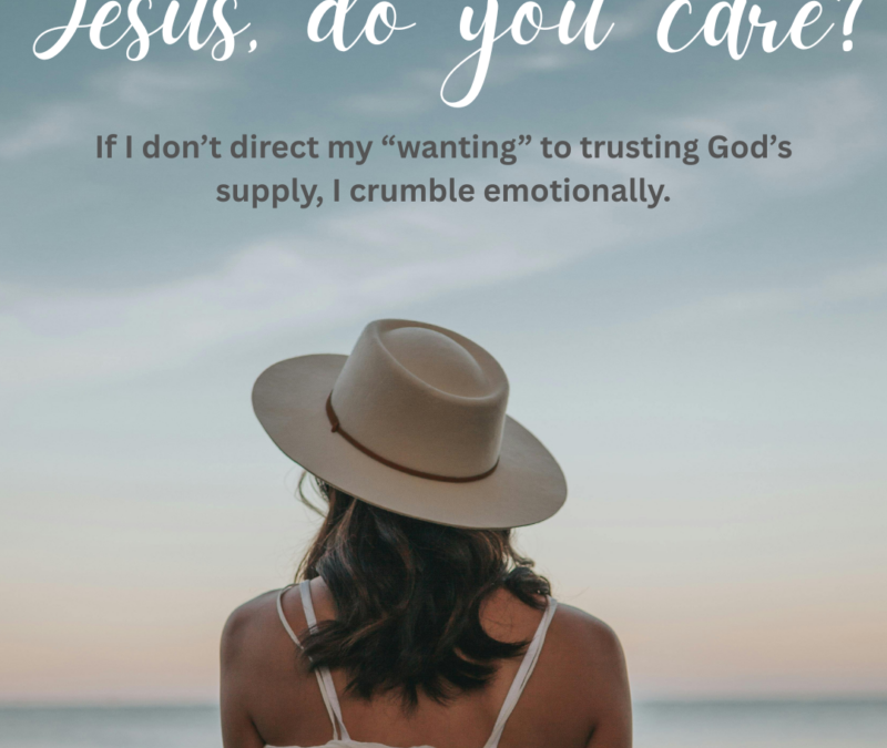 Jesus, Do You Care?